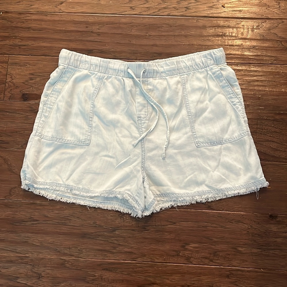 For the Republic Size XL Mist Blue Drawstring Shorts
